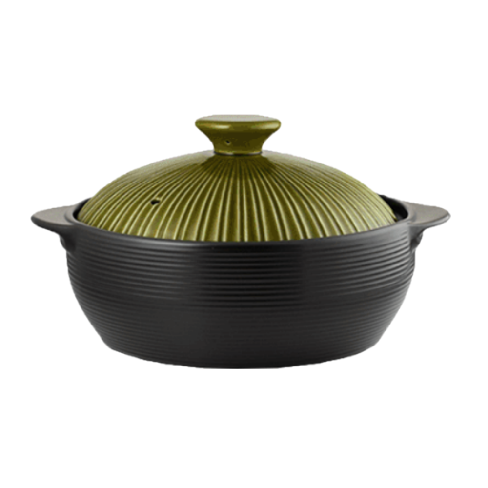 Korean Ceramic Stone Bowl with rid(Ttukbaegi) • AU-RANGE