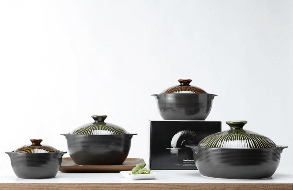 BALWOO Korean Ttukbaegi Ceramic Clay Cooking Pot Stone Bowl Petalite  Casserole
