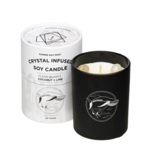Infused soy candle